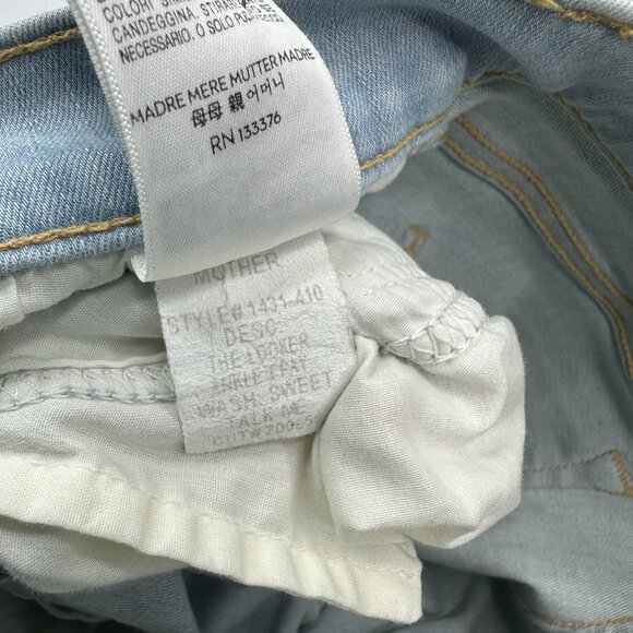 Mother Denim Women’s Looker Ankle Fray Sweet Talk Me Designer Jeans W28.25/L27.5 - Picture 9 of 14